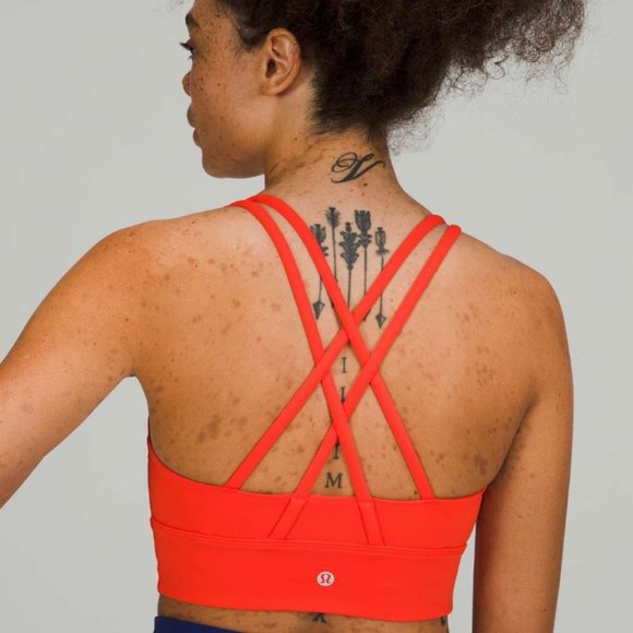 NWT Autumn Red Long Line Energy Bra - Picture 10 of 11